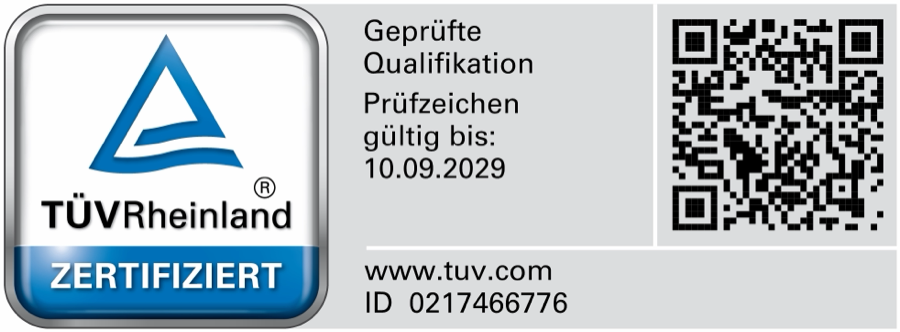 TÜV Rheinland Prüfzeichen